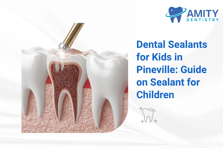 Dental Sealants for Kids in Pineville at Amity Dentistry